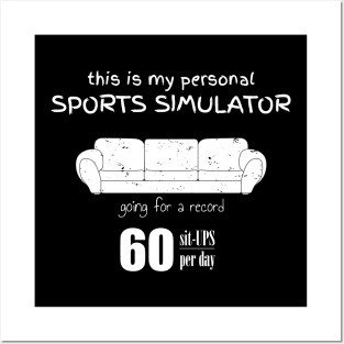 Sports Simulator Posters and Art